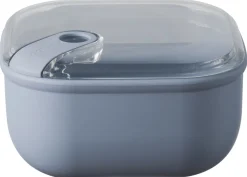 Omada Lunchbox Pull Box Vierkant Blauw 1L Best