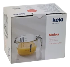 Kela Maatbeker Malea Transparant 500 ml Clearance