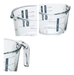 Kela Maatbeker Malea Transparant 500 ml Clearance