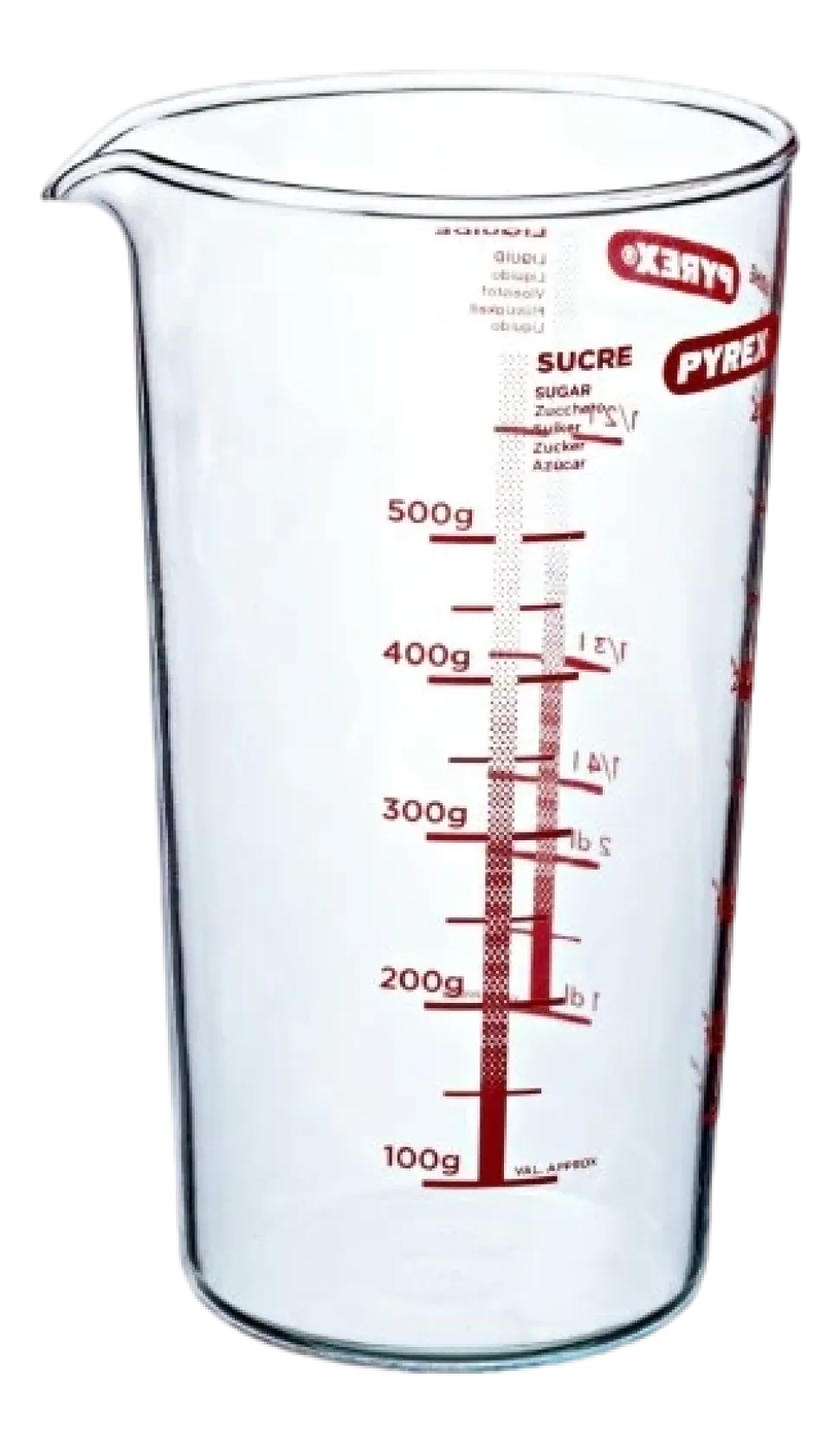 Maatbeker Pyrex Classic Transparant 0,5 L 2024