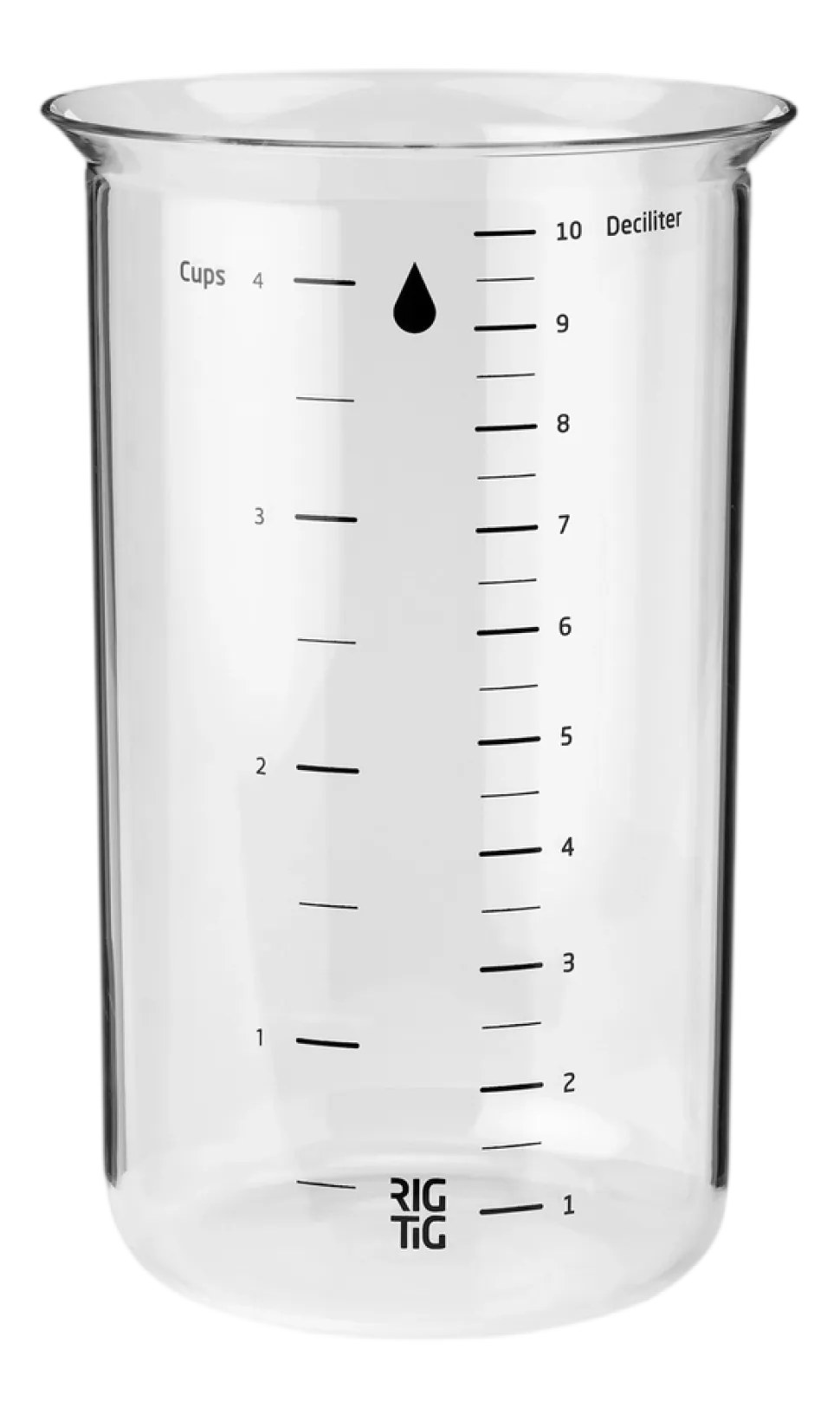Maatbeker Rig-Tig Mix-It Clear 1 L