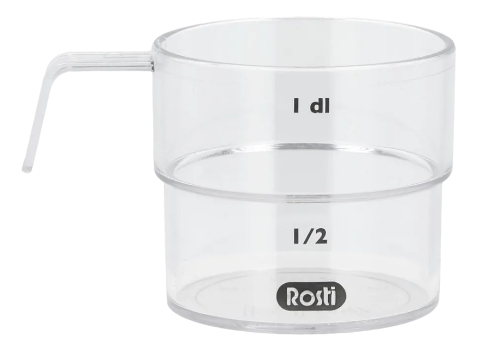 Maatbeker Rosti DeciLiter Mensura Clear 100 ml