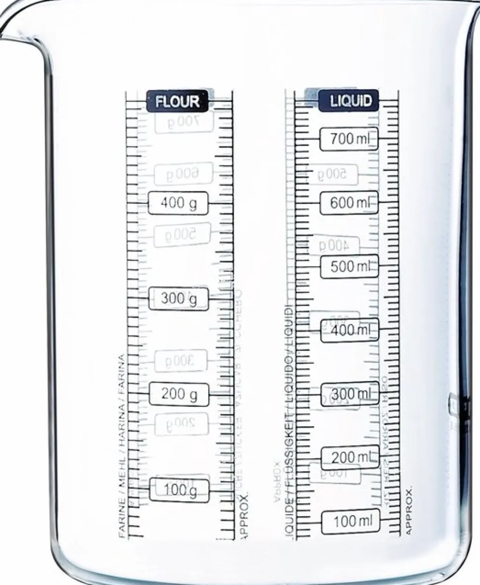 Maatglas Pyrex Classic Transparant 0,75 L