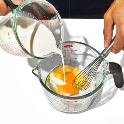Maatkan met deksel OXO Good Grips 500 ml Transparant