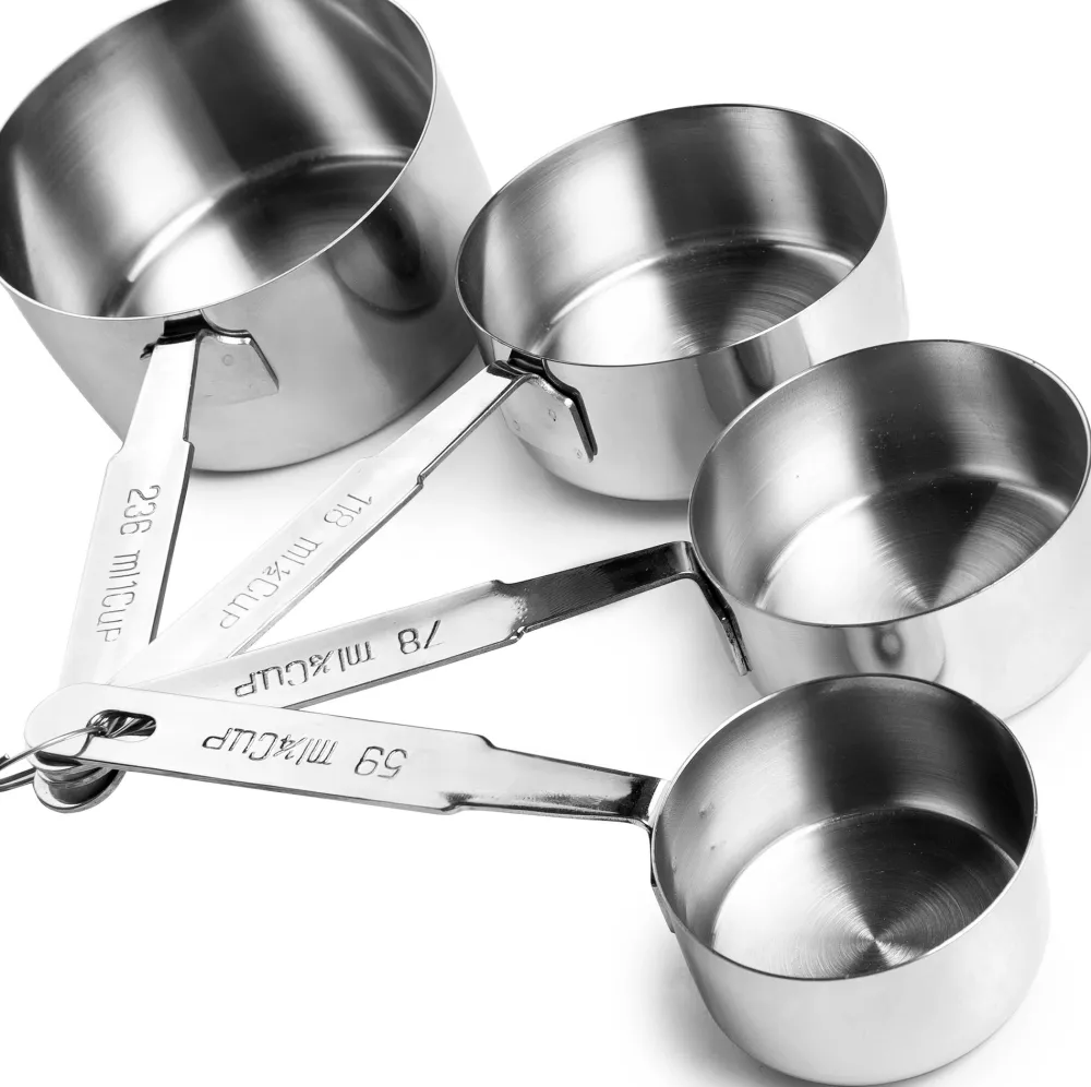 Ibili Maatpannetje RVS (Set van 4)