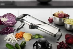 Mandoline Gefu Volari Zilver