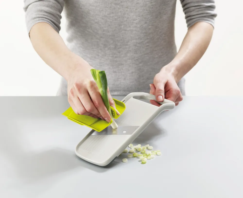 Joseph Joseph Mandoline Duo Multi-grip Mandoline Beige/Groen Outlet