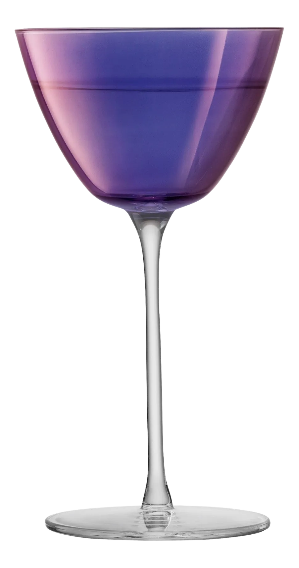 Martiniglas L.S.A. Aurora Purple/Violet 195 ml (Set van 4)