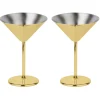 Paderno Martiniglas Mirror Gold (Set van 2) Discount