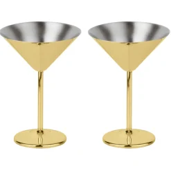Paderno Martiniglas Mirror Gold (Set van 2) Discount