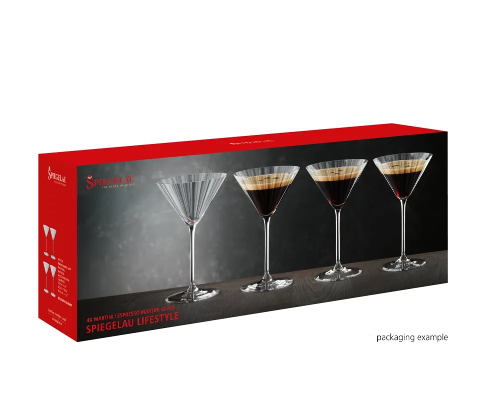 Martiniglas Spiegelau LifeStyle 220 ml Transparant (4-delig)