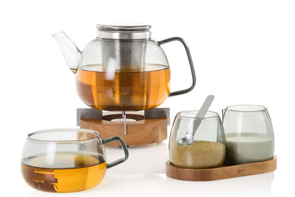 Melk en Suiker Set AdHoc Yuna Grey (Set van 3)
