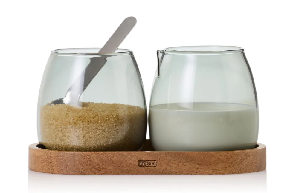 Melk en Suiker Set AdHoc Yuna Grey (Set van 3)