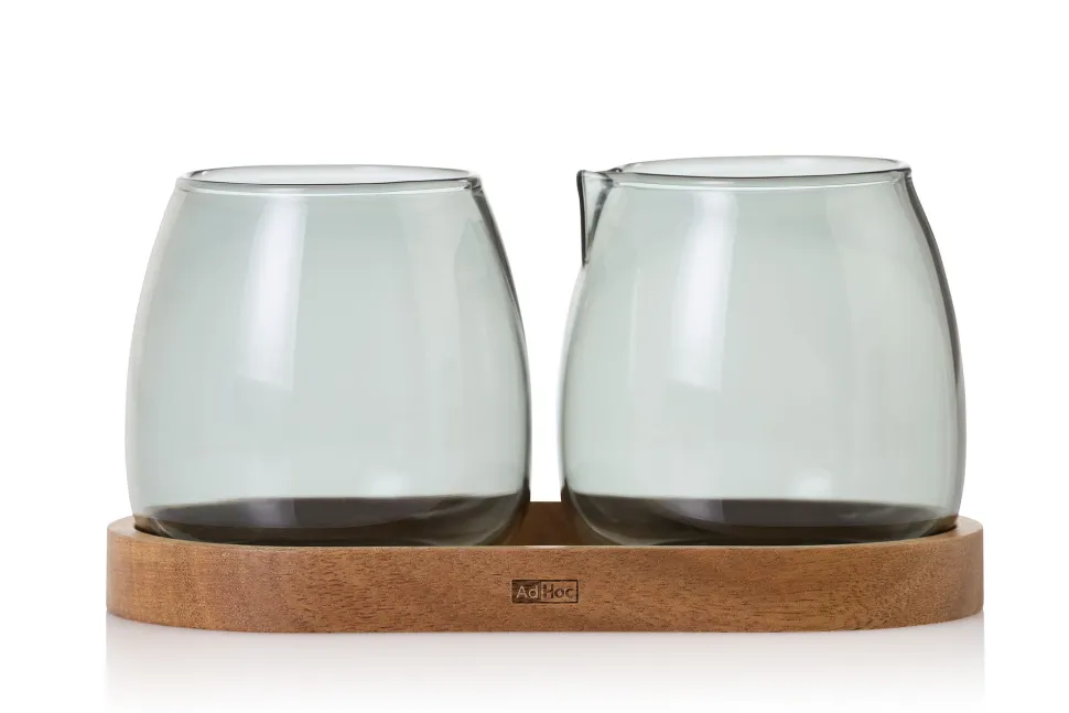 Melk en Suiker Set AdHoc Yuna Grey (Set van 3)