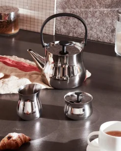 Melkkan Alessi Cha Stainless Steel Mirror Polished 210 ml