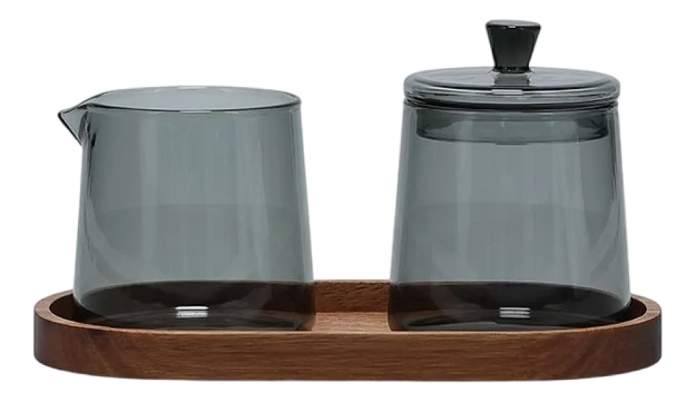 Salt & Pepper Melkkan en Suikerpot Luma Grey 220 ml Outlet