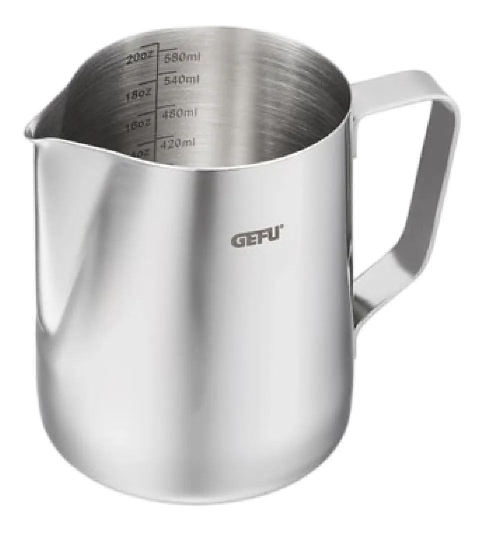 Melkkan Gefu Barista Zilver 600 ml
