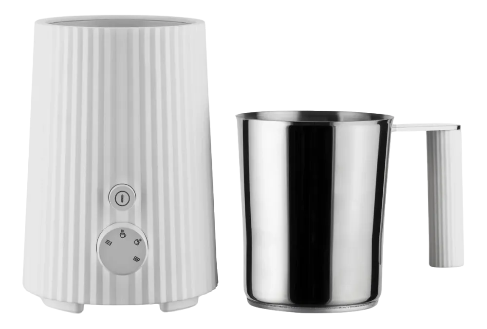 Alessi Melkopschuimer Plissé White Outlet