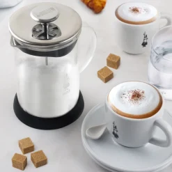 Bialetti Melkopschuimer Milk Frother Glass 1L Hot