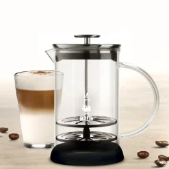 Bialetti Melkopschuimer Milk Frother Glass 1L Hot