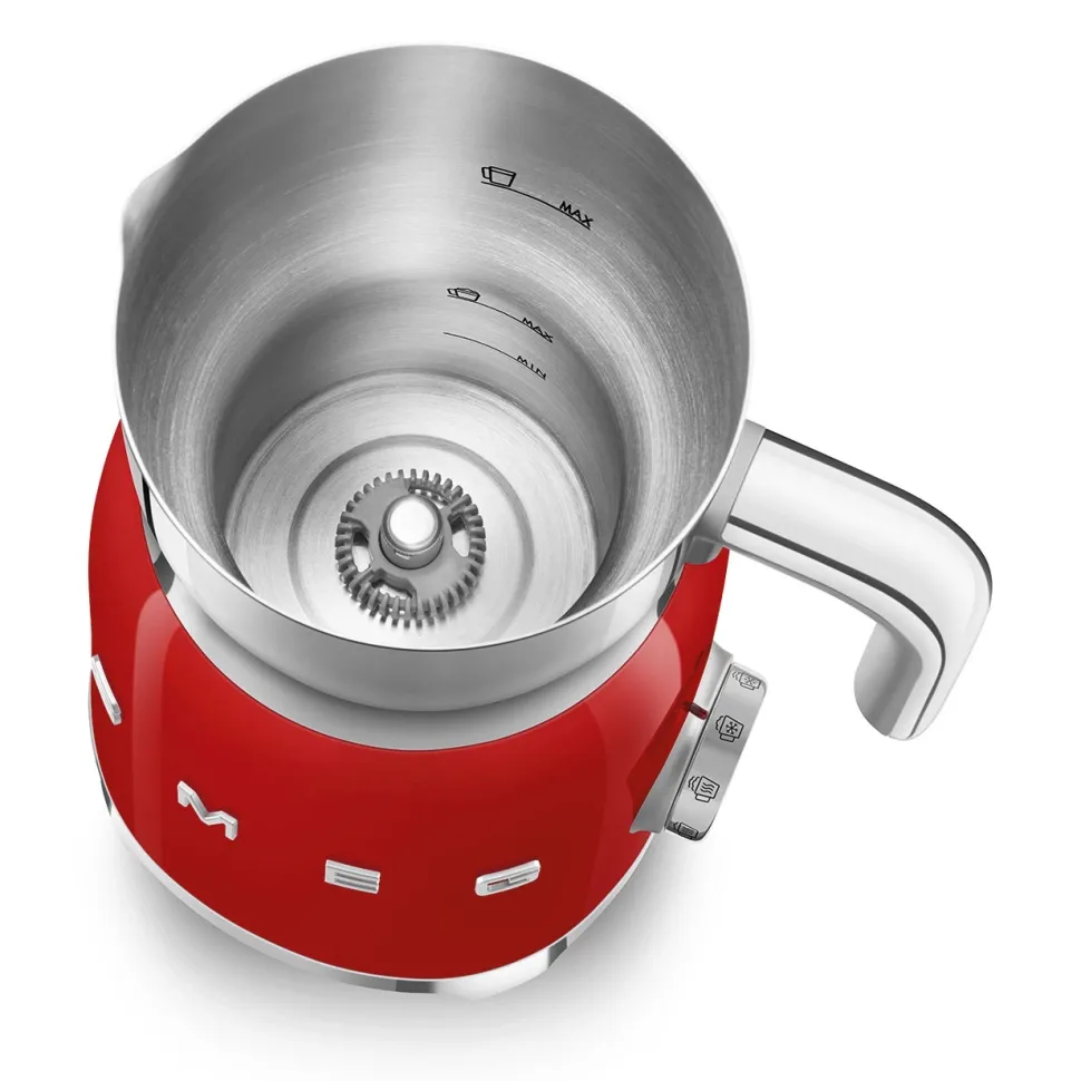 Melkopschuimer Smeg MFF11 50 Style Rood