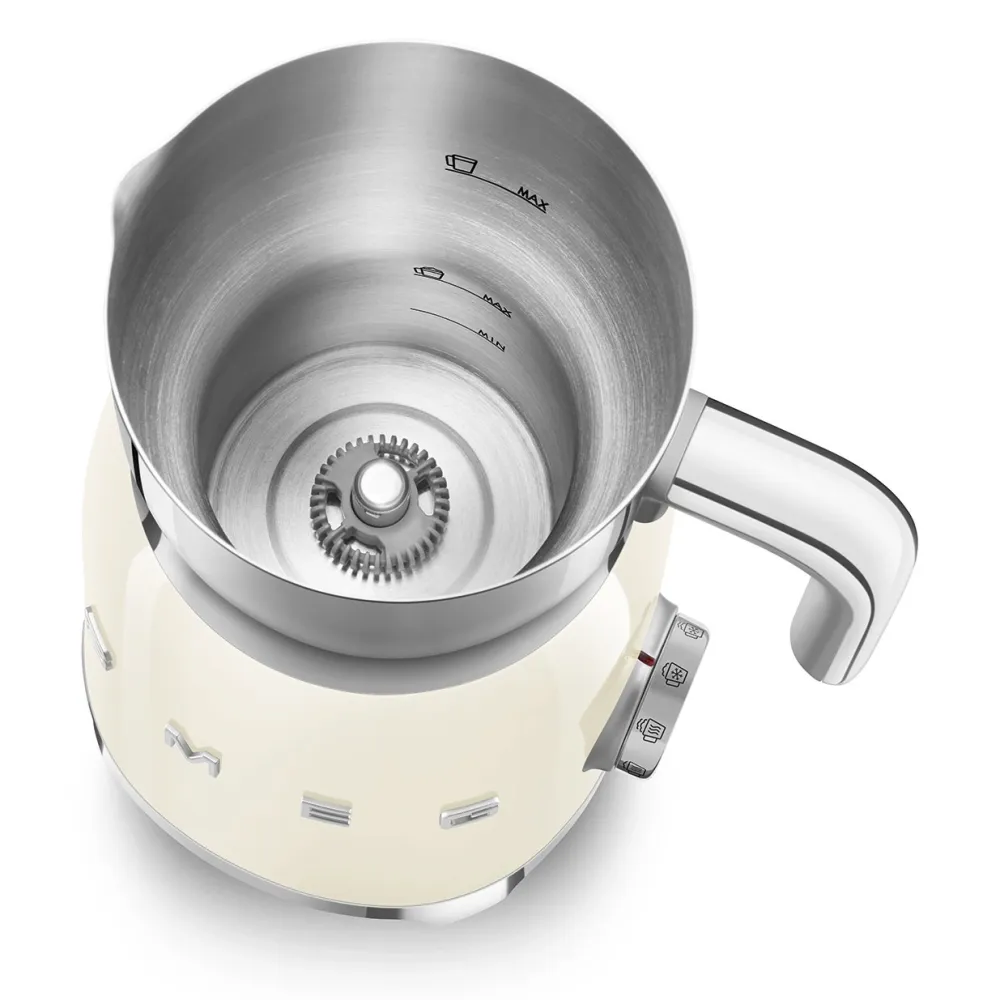 Smeg Melkopschuimer MFF11 50 Style Crème Outlet