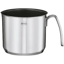 Melkpan Rösle Moments 14 cm Zilver