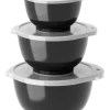 Mengkommen Set Rosti Margrethe Mini Carbon Black (Set van 3)