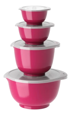 Mengkommen Set Rosti Margrethe Beetroot (4-delig)