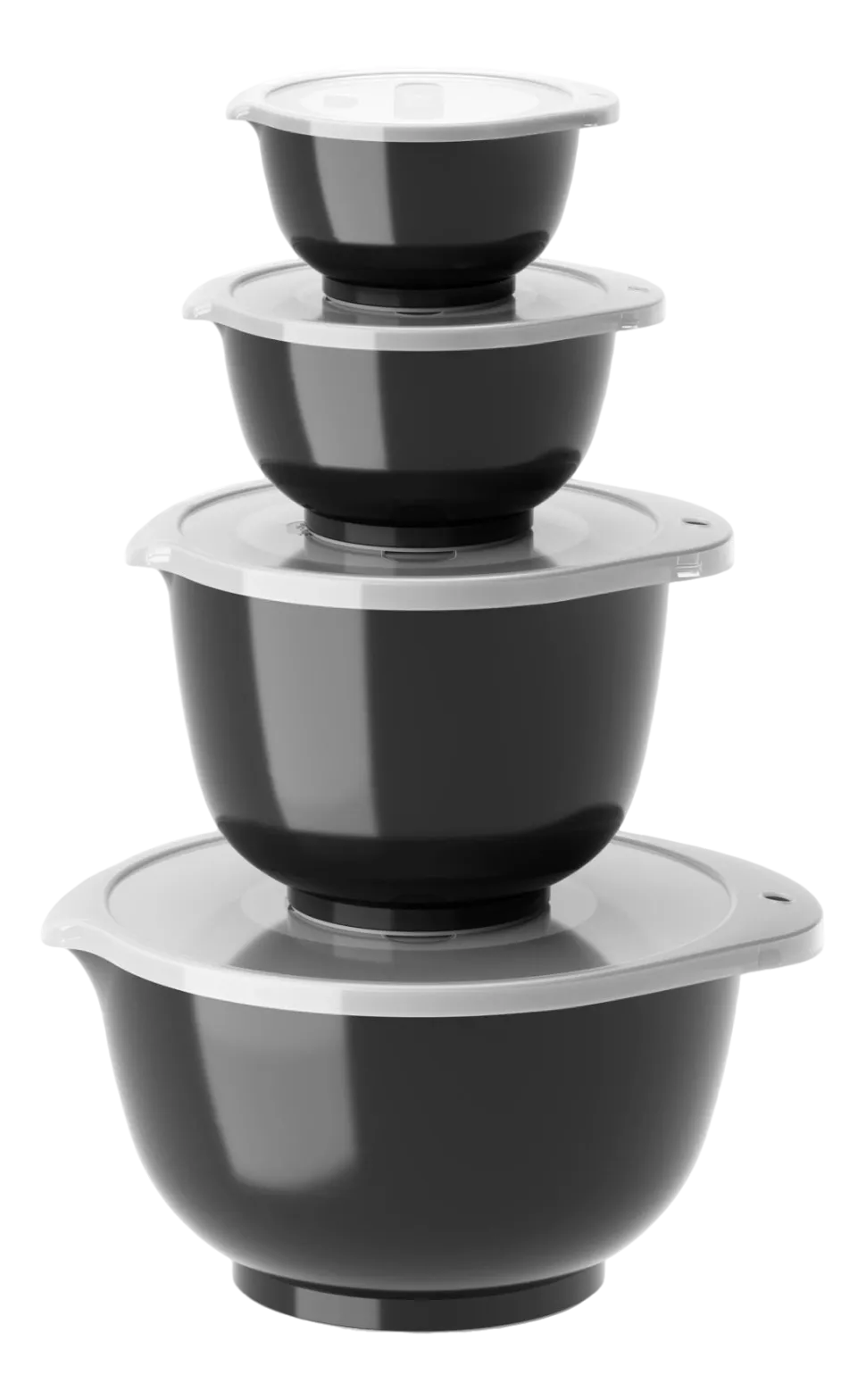 Mengkommen Set Rosti Margrethe Carbon Black (4-delig)