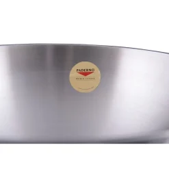 Mengkom Paderno Satin Steel 30 cm Bolvormig