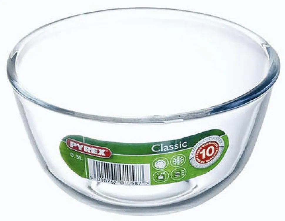 Mengkom Pyrex Classic Transparant 1 L