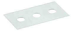 Mes Keramische Kookplaatschraver Rösle 6 cm Zilver (Set van 10 Stuks)
