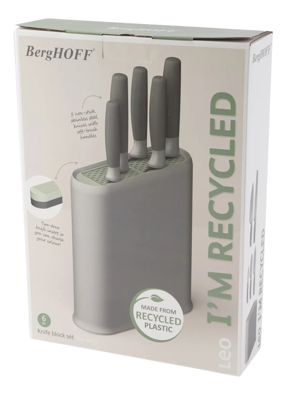 Messenblok BergHOFF Leo Balance Recycled (6-delig)