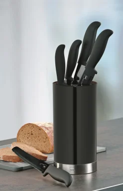 Kela Messenblok Acida Zwart 11 cm Discount