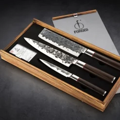 Messenset Forged Sebra (3-delig)