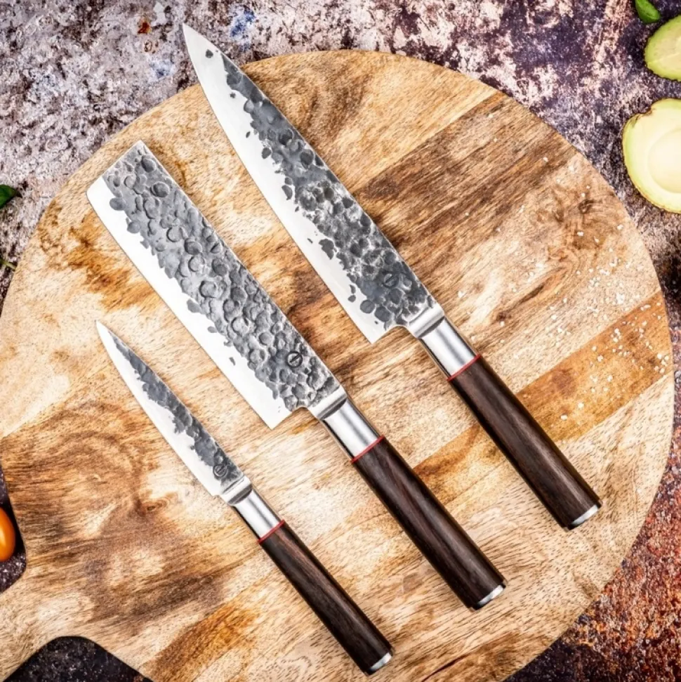 Messenset Forged Sebra (3-delig)