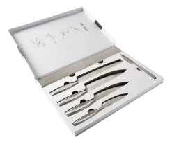 Messenset Met Magneetstrip Boska Monaco+ Ultimate Kitchen Knife Silver (Set van 6)