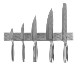Messenset Met Magneetstrip Boska Monaco+ Ultimate Kitchen Knife Silver (Set van 6)