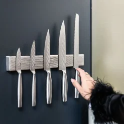 Messenset Met Magneetstrip Boska Monaco+ Ultimate Kitchen Knife Silver (Set van 6)