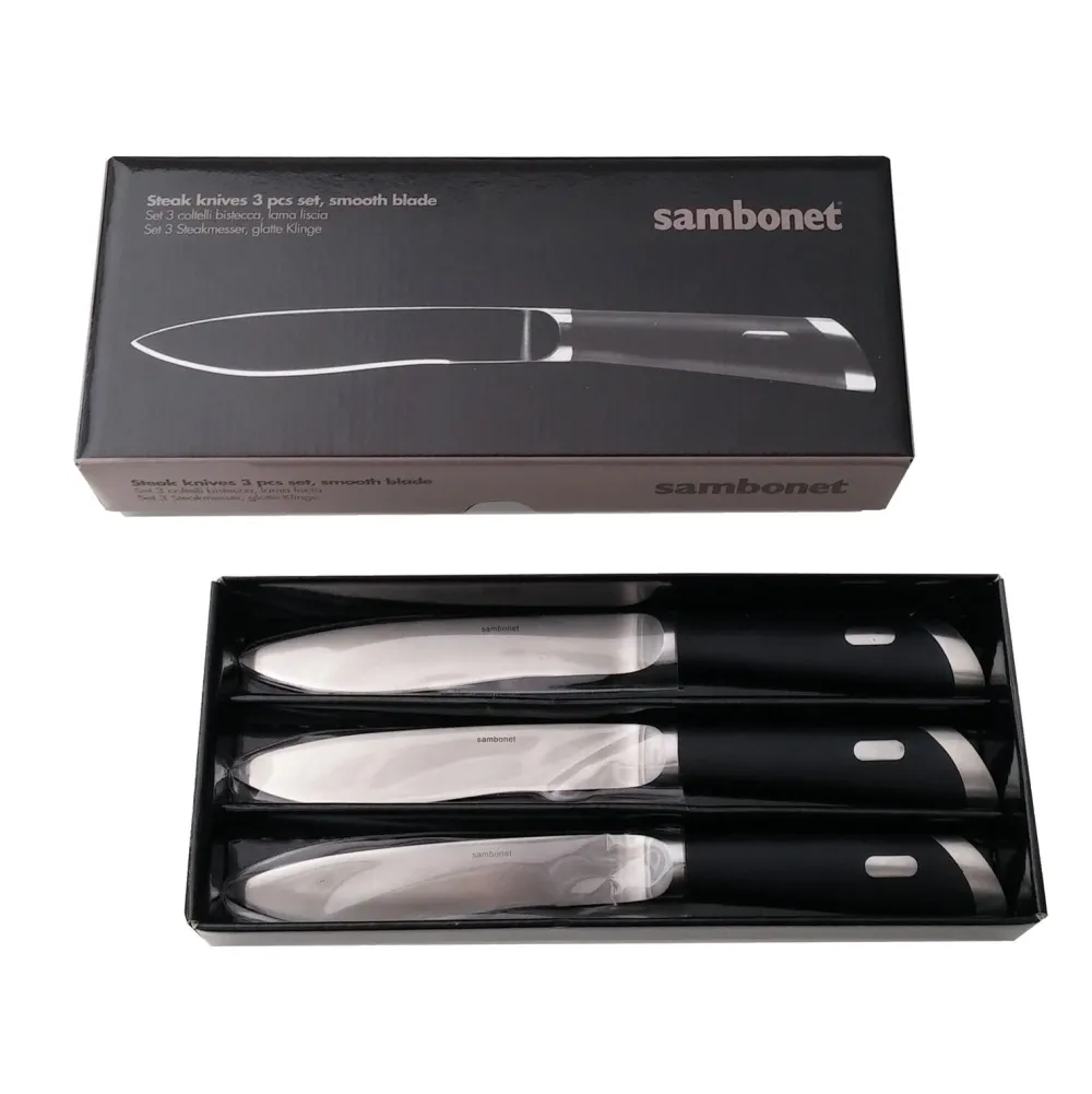 Sambonet Messenset T-Bone Silver (3-Delig) New