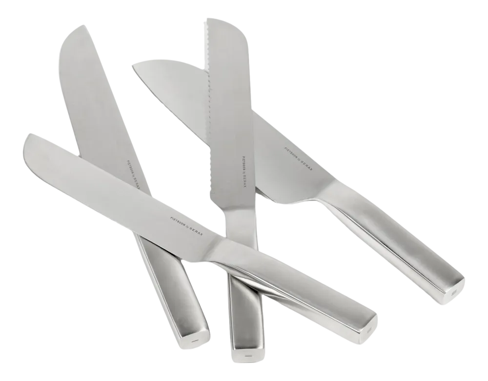 Serax Messenset Base Cutlery By Piet Boon Steel Grey (5-delig) Online