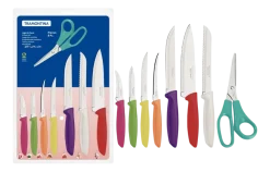 Tramontina Messenset Plenus Pizza Zilver (8-Delig) Hot