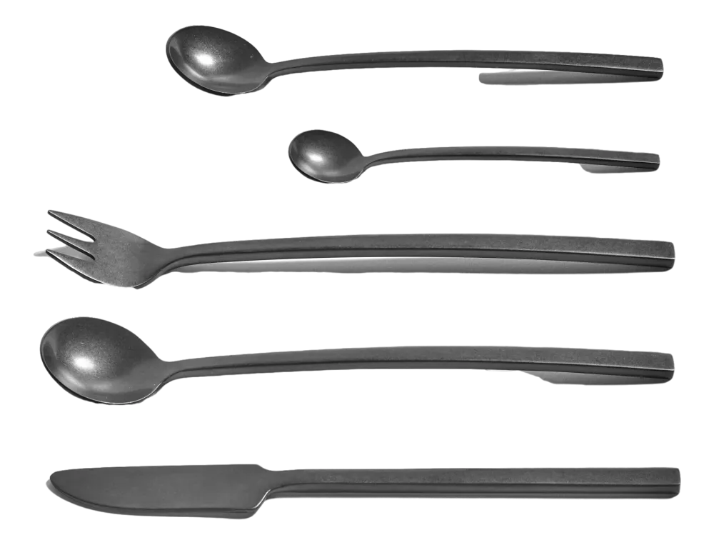 Serax La Mère Cutlery By Marie Michielssen Black Hot