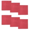 Microvezeldoek DDDDD Billie Red 30 x 30 cm (6-Delig)