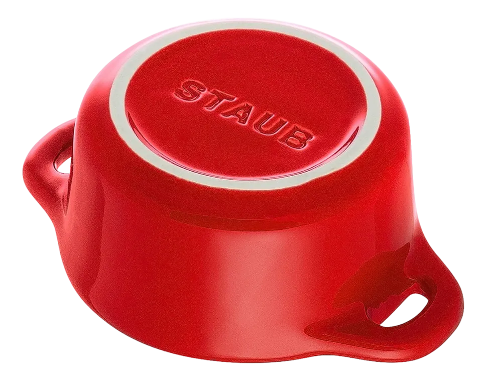 Mini Braadpan Staub Ceramic by Staub Cocotte Rond Kers 10 cm