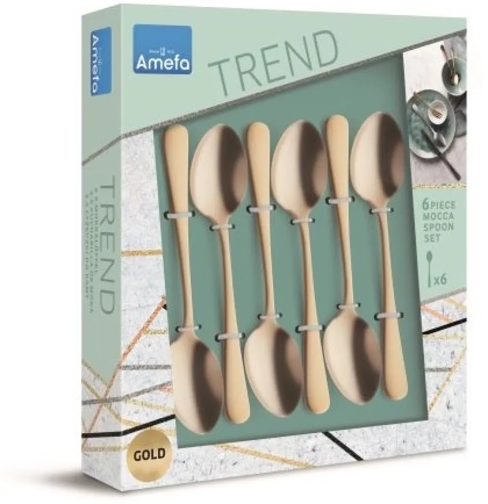 Mocca Lepel Amefa Austin Champagne (6-delig)