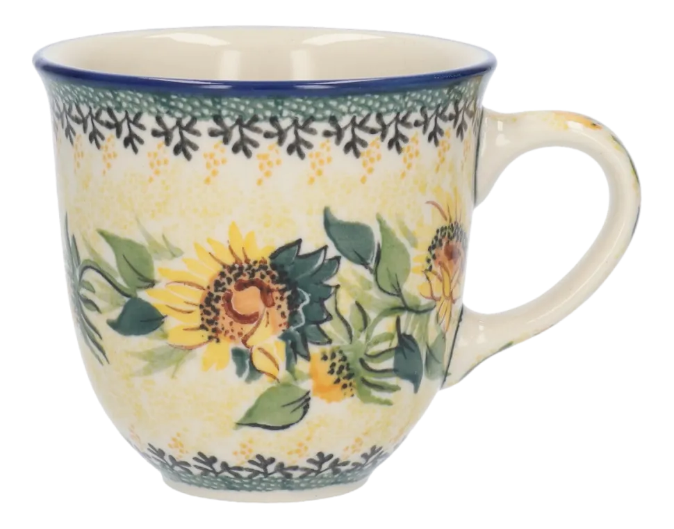 Mok Bunzlau Castle Van Gogh Museum Sunflowers Unikat Tulip 330 ml