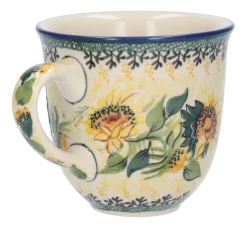 Mok Bunzlau Castle Van Gogh Museum Sunflowers Unikat Tulip 330 ml