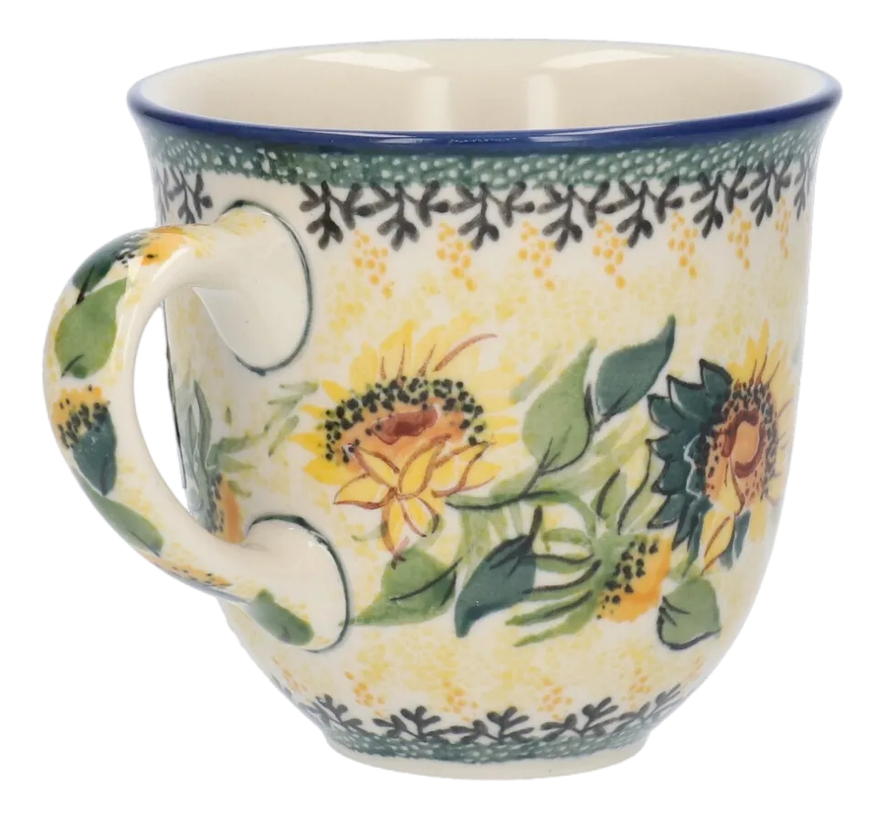 Mok Bunzlau Castle Van Gogh Museum Sunflowers Unikat Tulip 330 ml